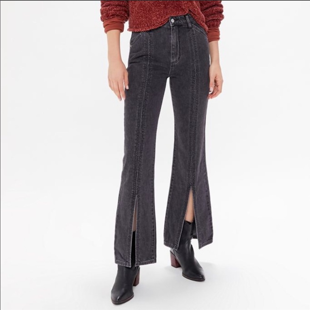 BDG Tati flare split jean from UO